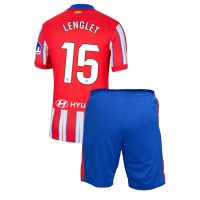 Atletico Madrid Clement Lenglet #15 Replica Home Minikit 2024-25 Short Sleeve (+ pants)